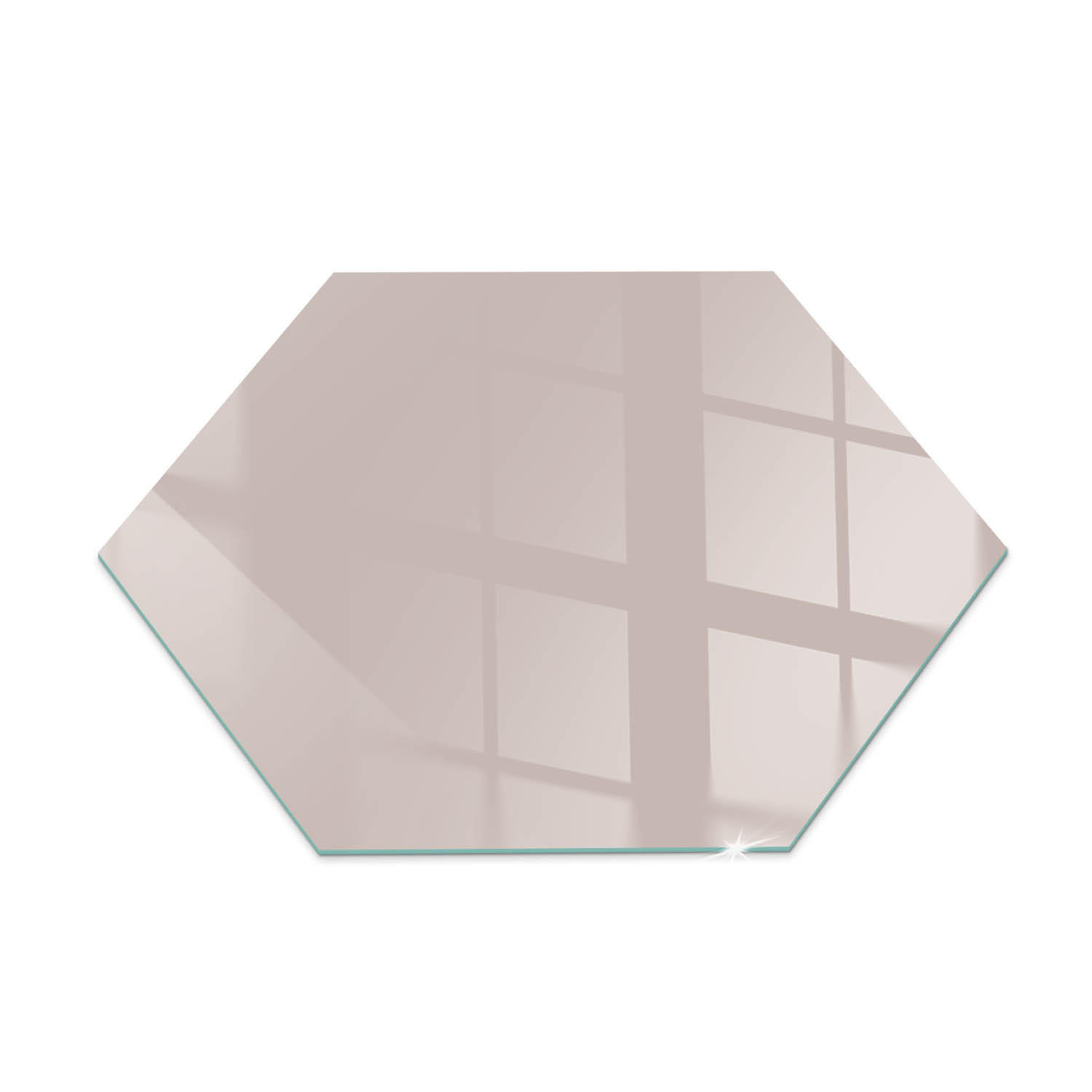 ArtPrintCave Glasplatte Beige 40x40x0.4 cm