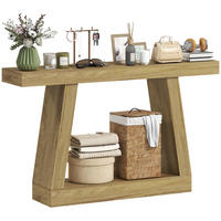 KONSOLENTISCH Eiche MDF 1 Stück - Beige, Kunststoff (140/30/83cm) - GiPP