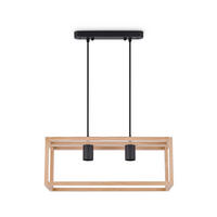 PENDELLEUCHTE Björn - Schwarz, Metall (50/19/19cm) - Paco Home