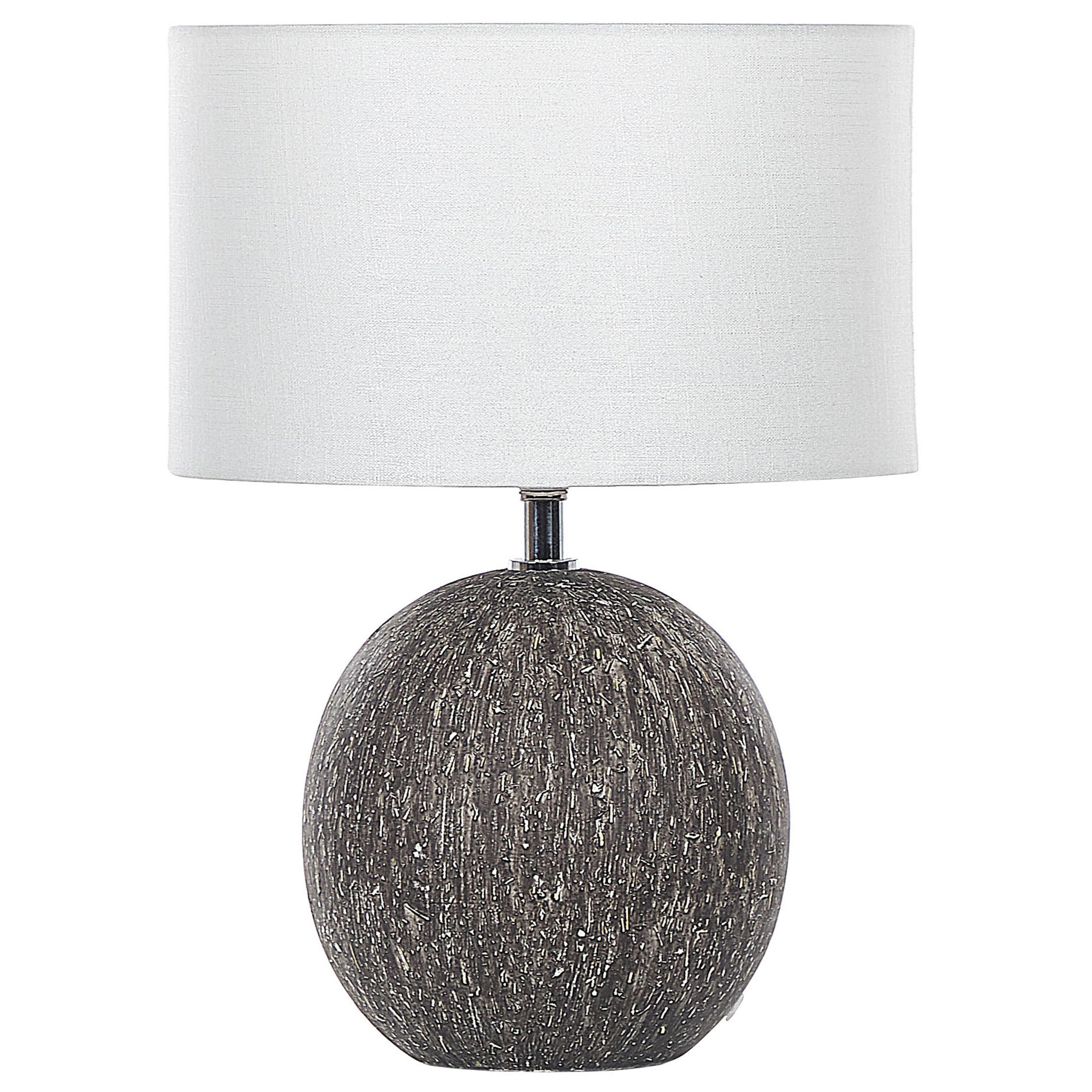 TISCHLAMPE Fonissa 27/27/39 cm - Schwarz, Keramik (27/27/39cm) - Beliani