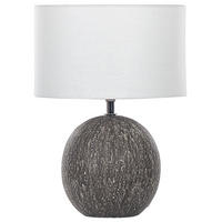 TISCHLAMPE Fonissa 27/27/39 cm - Schwarz, Keramik (27/27/39cm) - Beliani