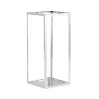 KERZENSTÄNDER Epoch - Silberfarben, Metall (15/35/15cm) - home&you