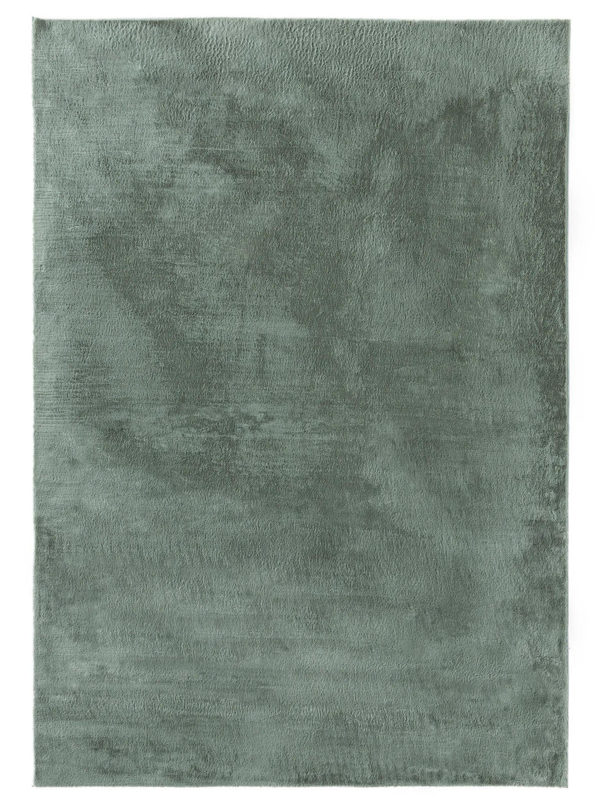 KUNSTFELL-TEPPICH Furry Grün 60x120 cm - Grün, Kunststoff (60/120cm) - benuta