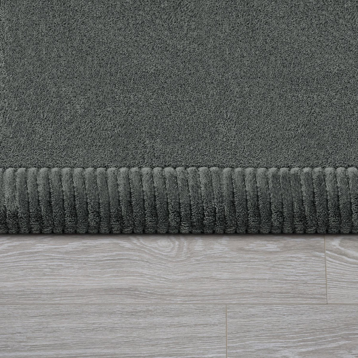 KINDERTEPPICH Anthrazit Ø 120 cm - Anthrazit, Kunststoff (120/120cm) - TT Home