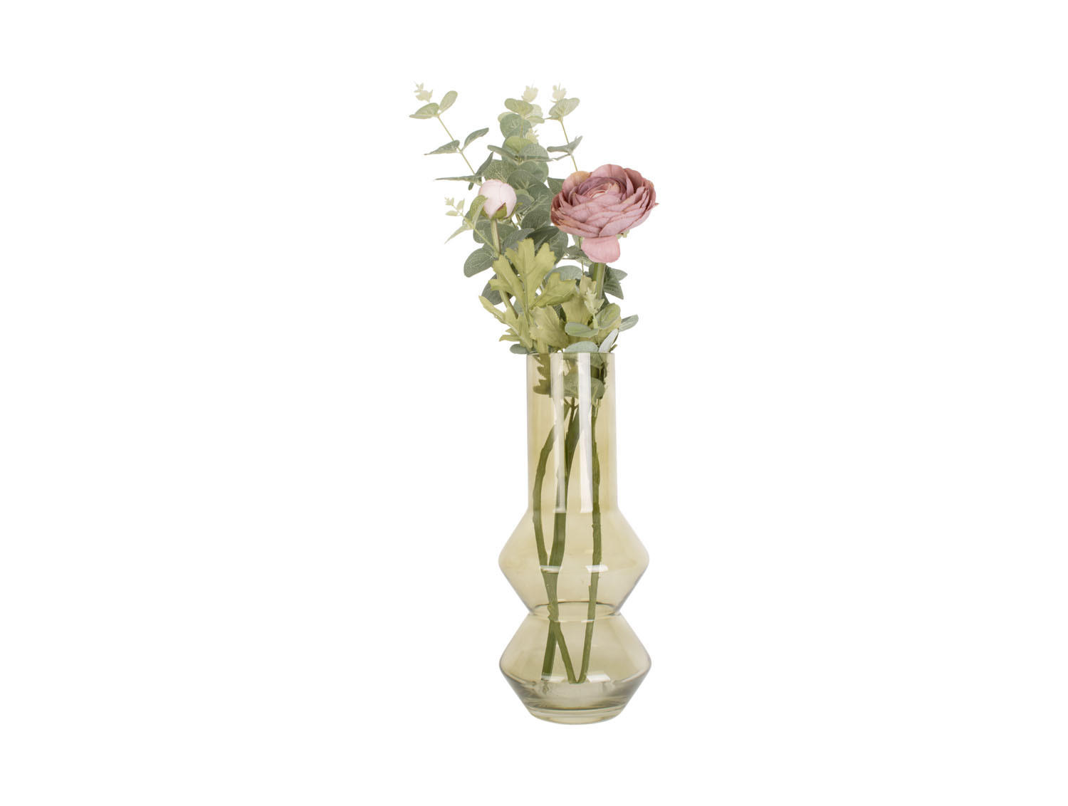 VASE Blush 13/13/30 cm - Grün, Glas (13/30cm) - Present Time