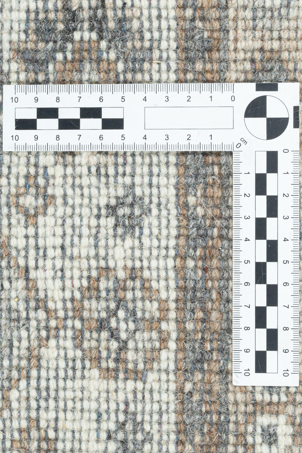 WOLLTEPPICH Imperial Schaal 90x160 cm - Naturfarben, Textil (90/160cm) - THEKO