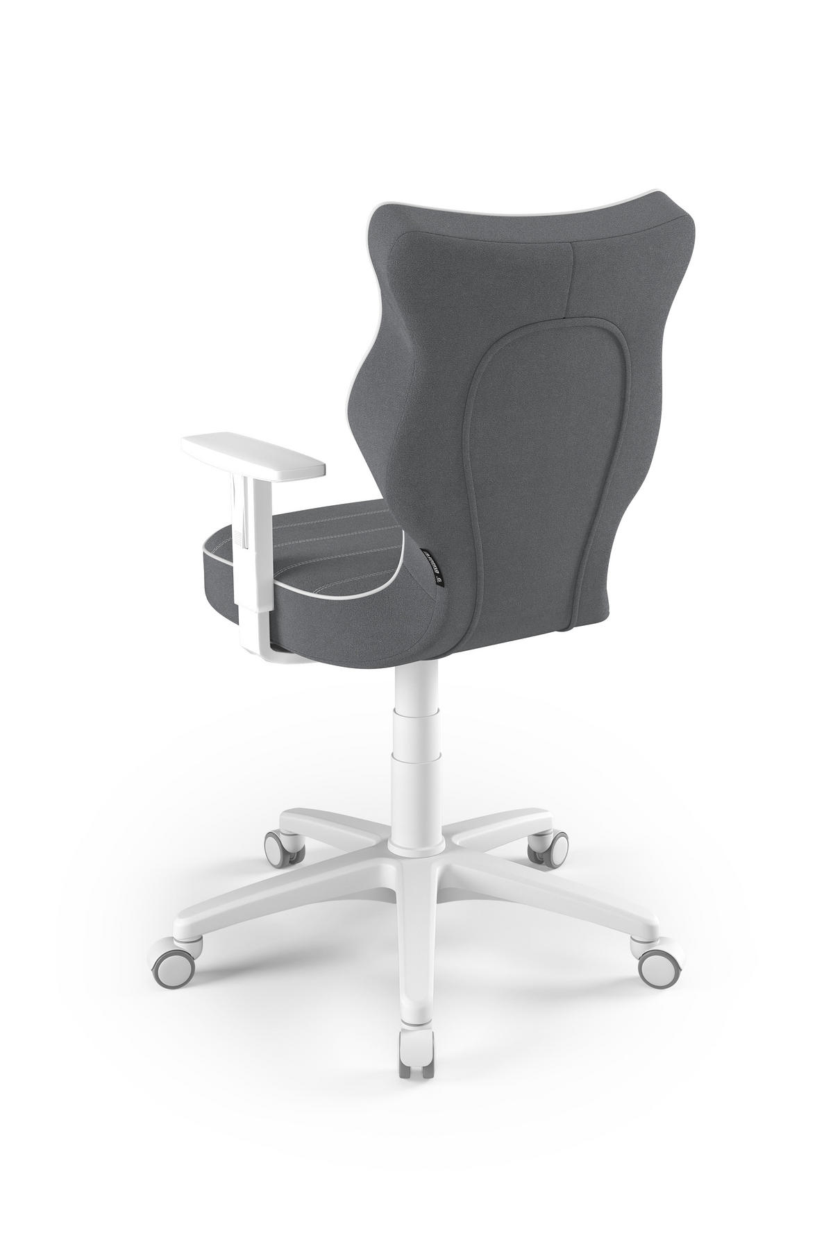 JUGENDSTUHL Duo - Dunkelgrau/Weiß, Textil (64/103/64cm) - RAUMHIRSCH FURNITURE