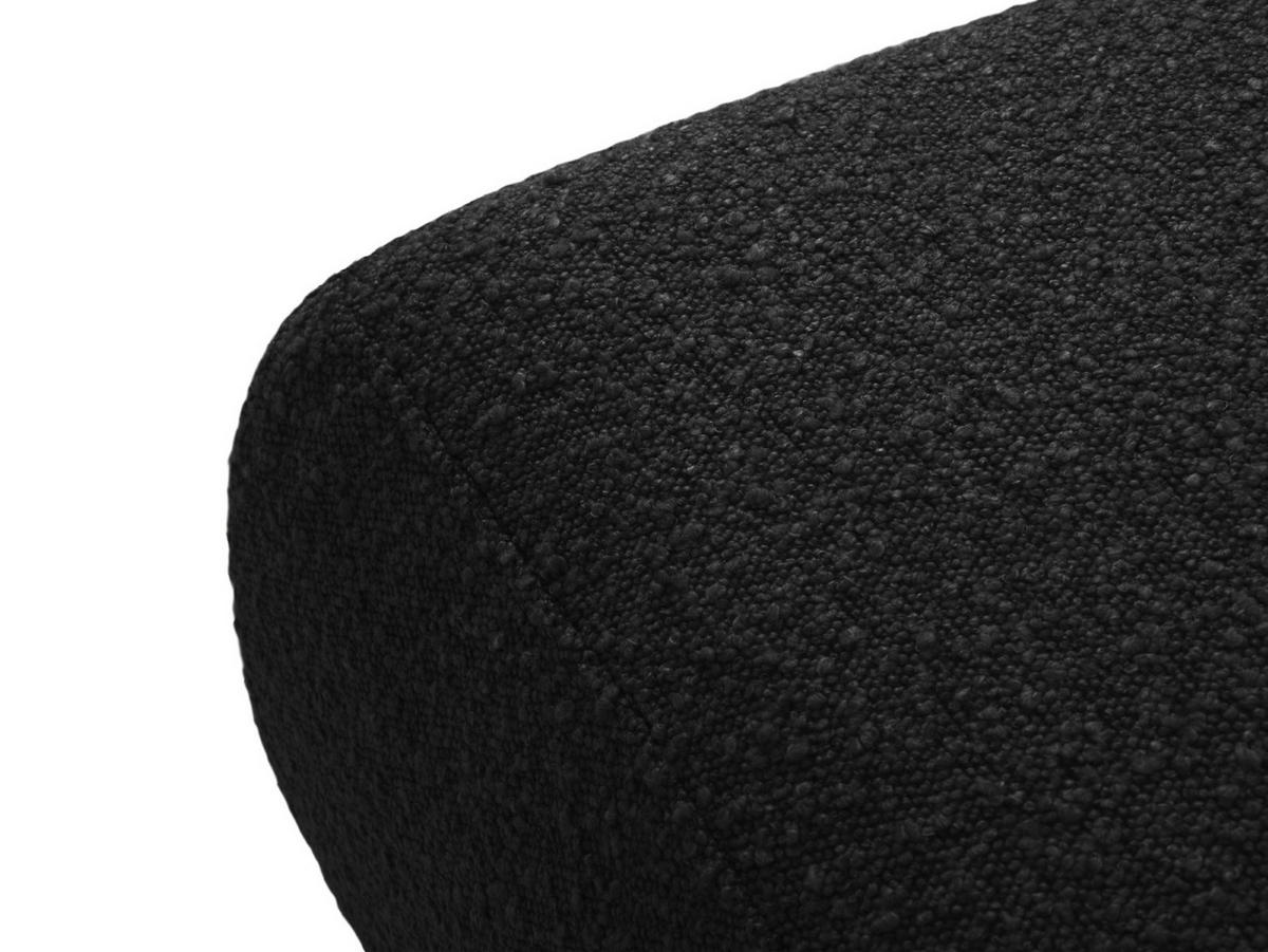 POUF Molino aus Boucle schwarz - Schwarz, Textil (75/36/75cm) - Micadoni