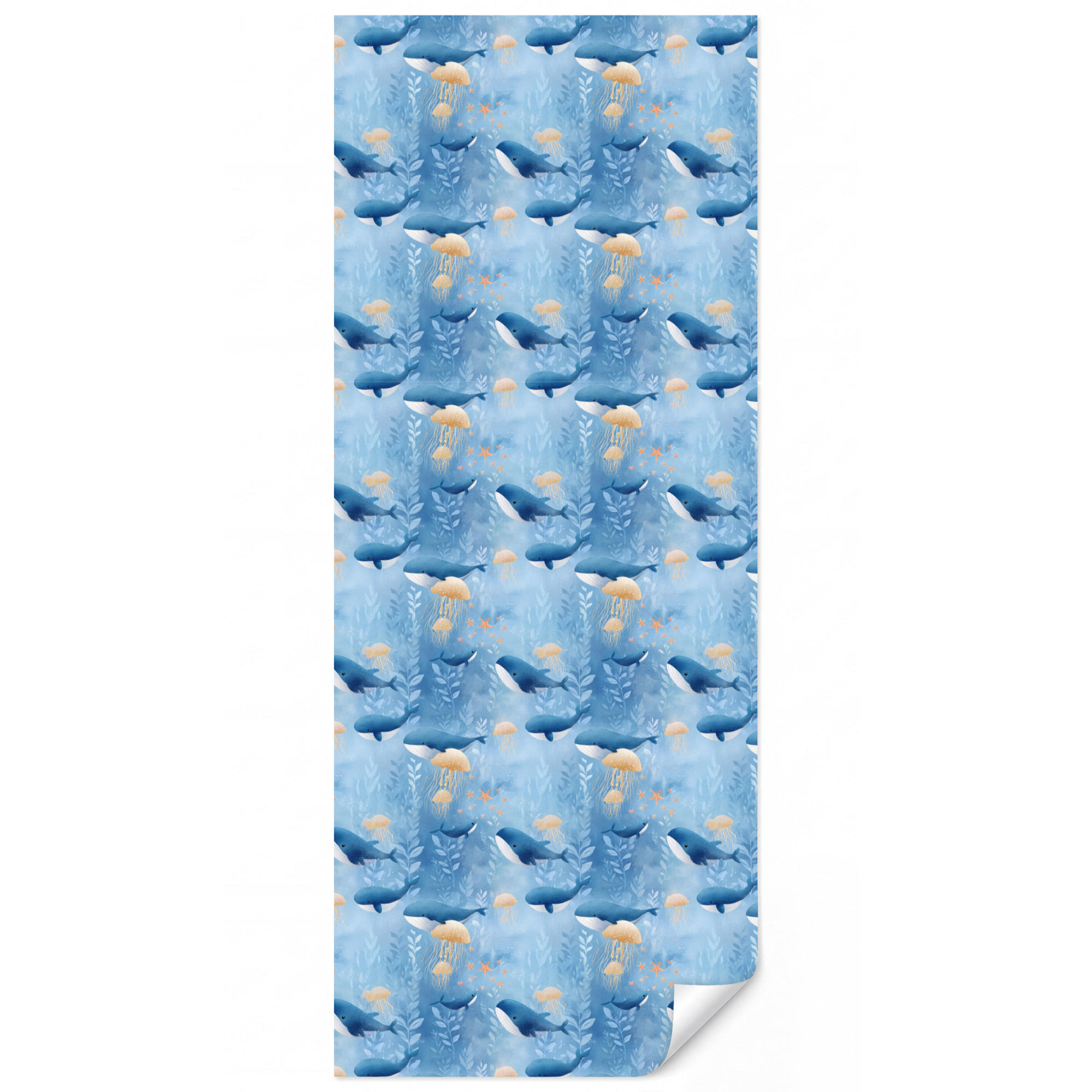 OnlyWow Kindertapete Blau 120x280 cm