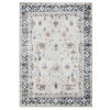 VINTAGE-TEPPICH George waschbar 80x150 cm - Creme/Grau, Kunststoff (80/150cm) - benuta