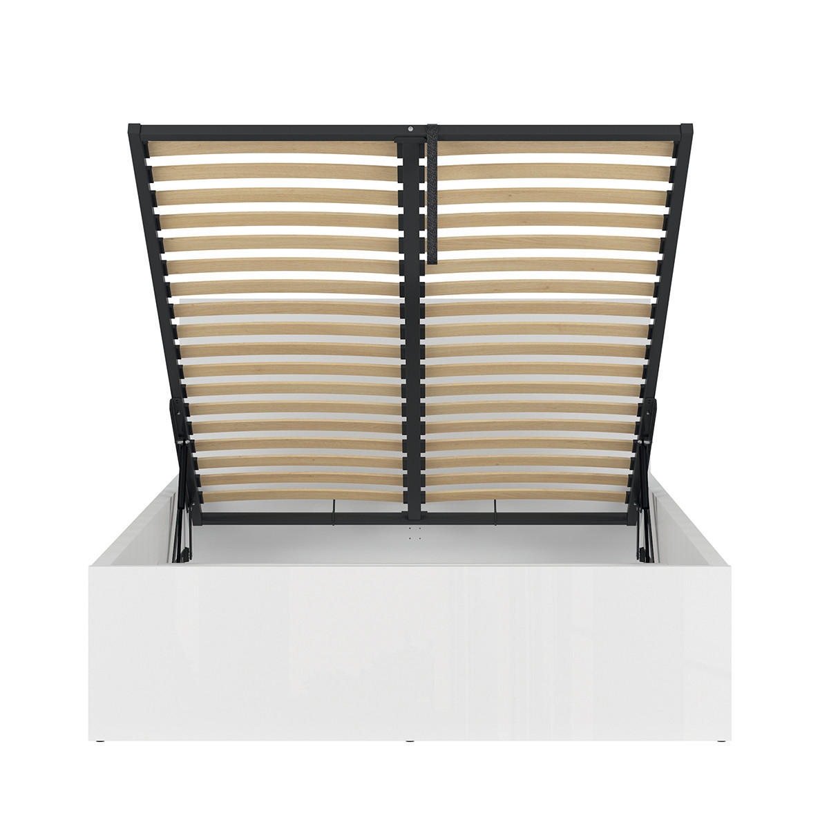 BOXBETT 140/200 Edwin Weiß - Weiß, Holzwerkstoff (140/200cm) - Petits-meubles