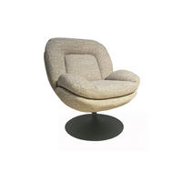 DREHSESSEL Miro, Webstoff, Beige - Beige, Textil (80/86/94cm) - dasmöbelwerk