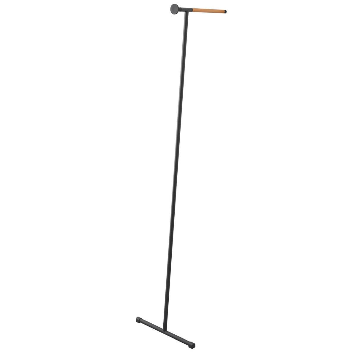 ANLEHNGARDEROBE Tower schwarz 40/38/160 cm - Schwarz, Holz/Metall (40/160/38cm) - Yamazaki