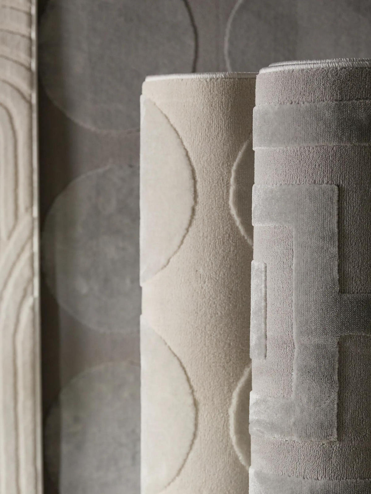 KOBEREC Claire Světle šedá 160x230 cm - šedá, plast/umělá hmota (160/230cm) - benuta