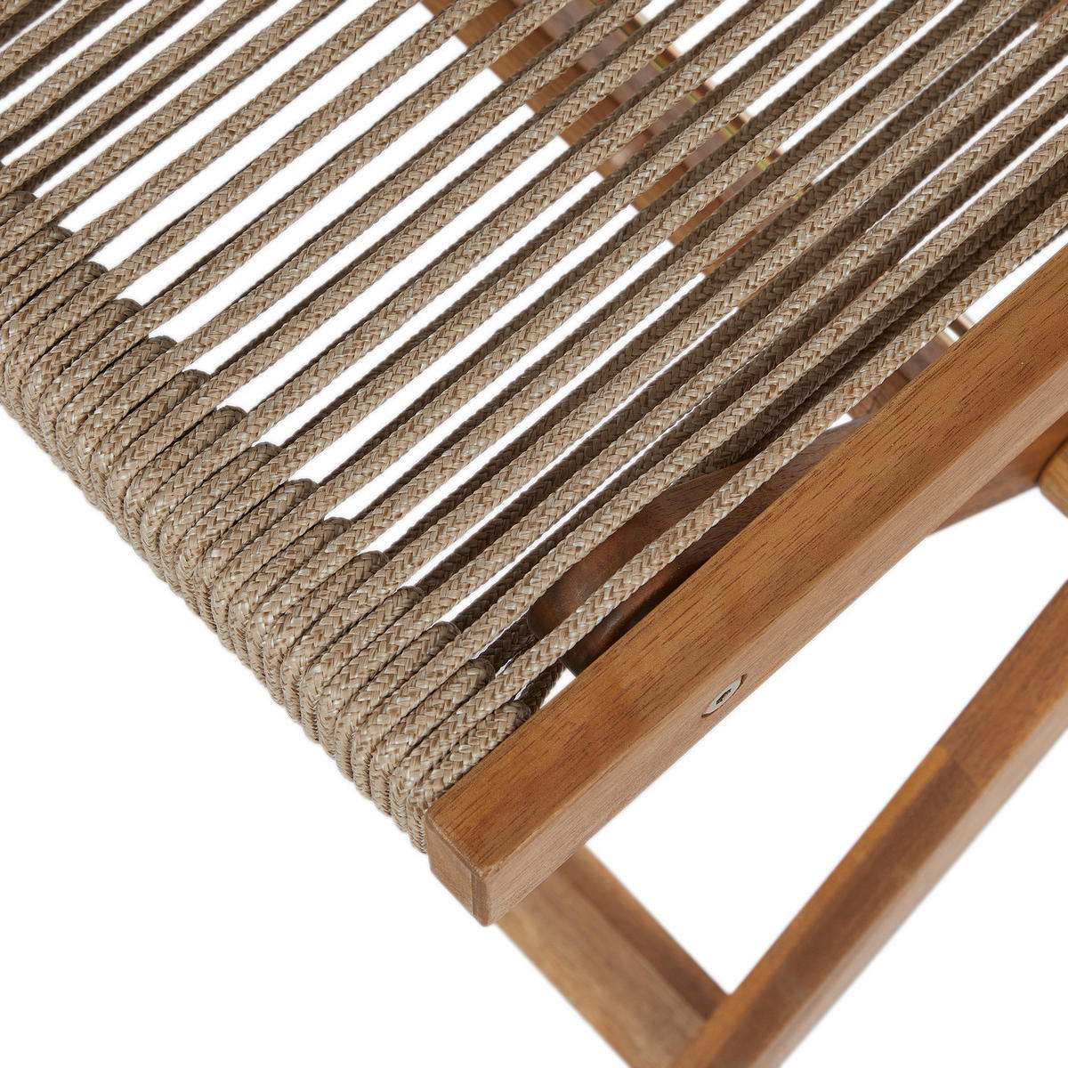 KLAPPSTUHL (2er-Set) Boho Garden - Braun, Holz/Kunststoff (45/84/52cm) - Butlers