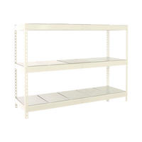 SCHWERLASTREGAL Big Metal Yeti Three HxBxT 200 x 150 x 60 cm Fachlast 400 kg Weiß - Weiß, Metall (150/200/60cm) - PROREGAL