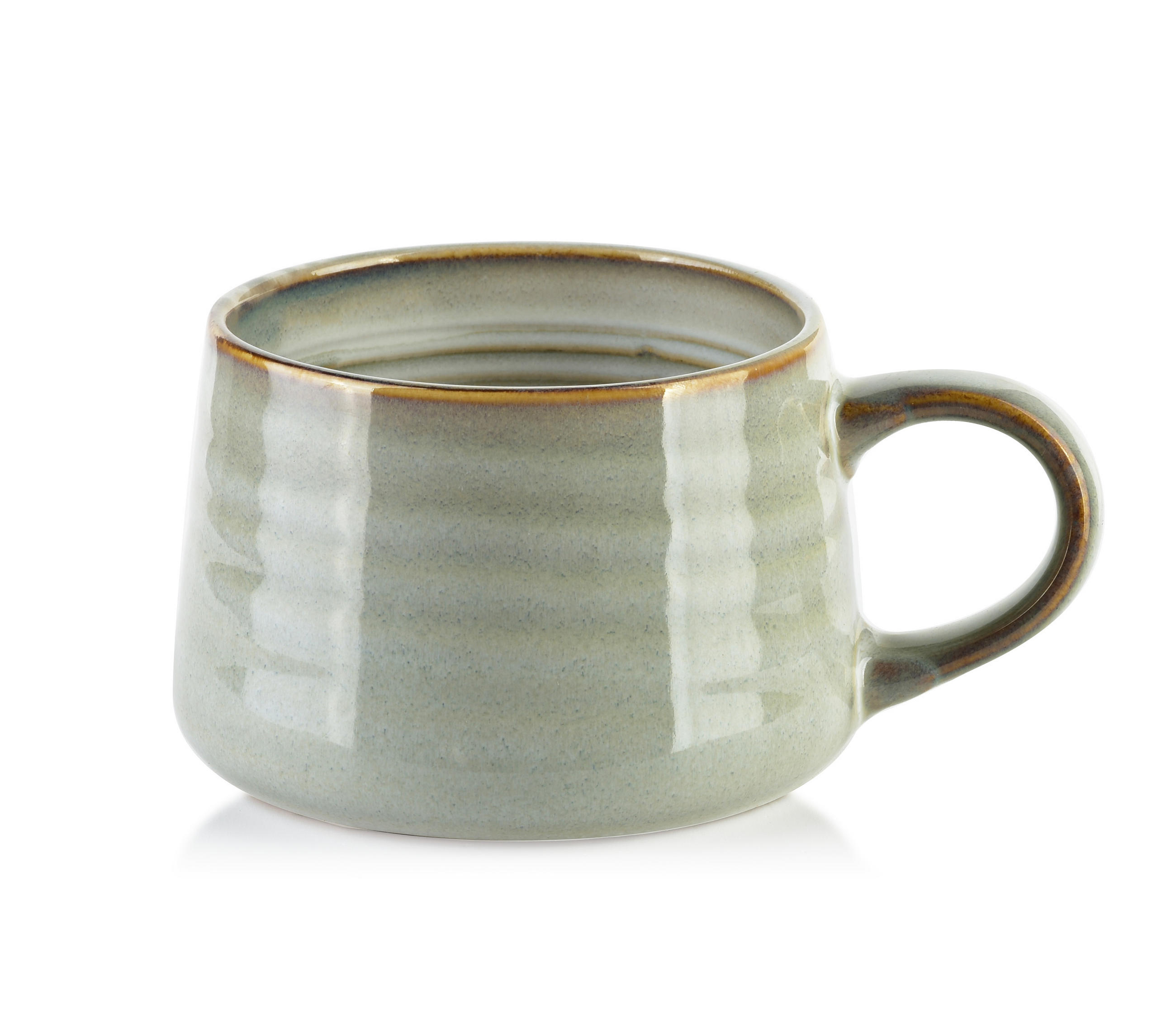 BECHER Basic Nature Beige 15/10/7.5 cm Keramik - Beige, Keramik (0.42L) - Mondex