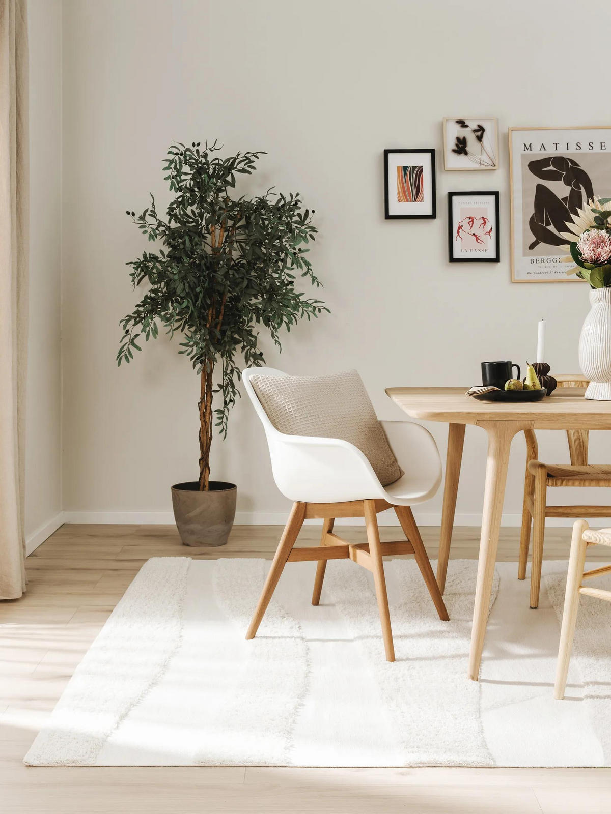 BAUMWOLLTEPPICH Isla Cream 160x230 cm - Creme, Textil (160/230cm) - benuta Pop