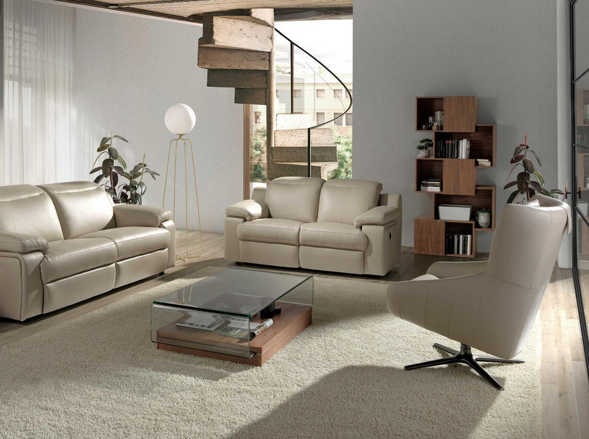 REGAL Walnussholzregal mit Türen 85/40/181 cm - Walnussfarben, Holz (85/181/40cm) - ANGEL CERDA