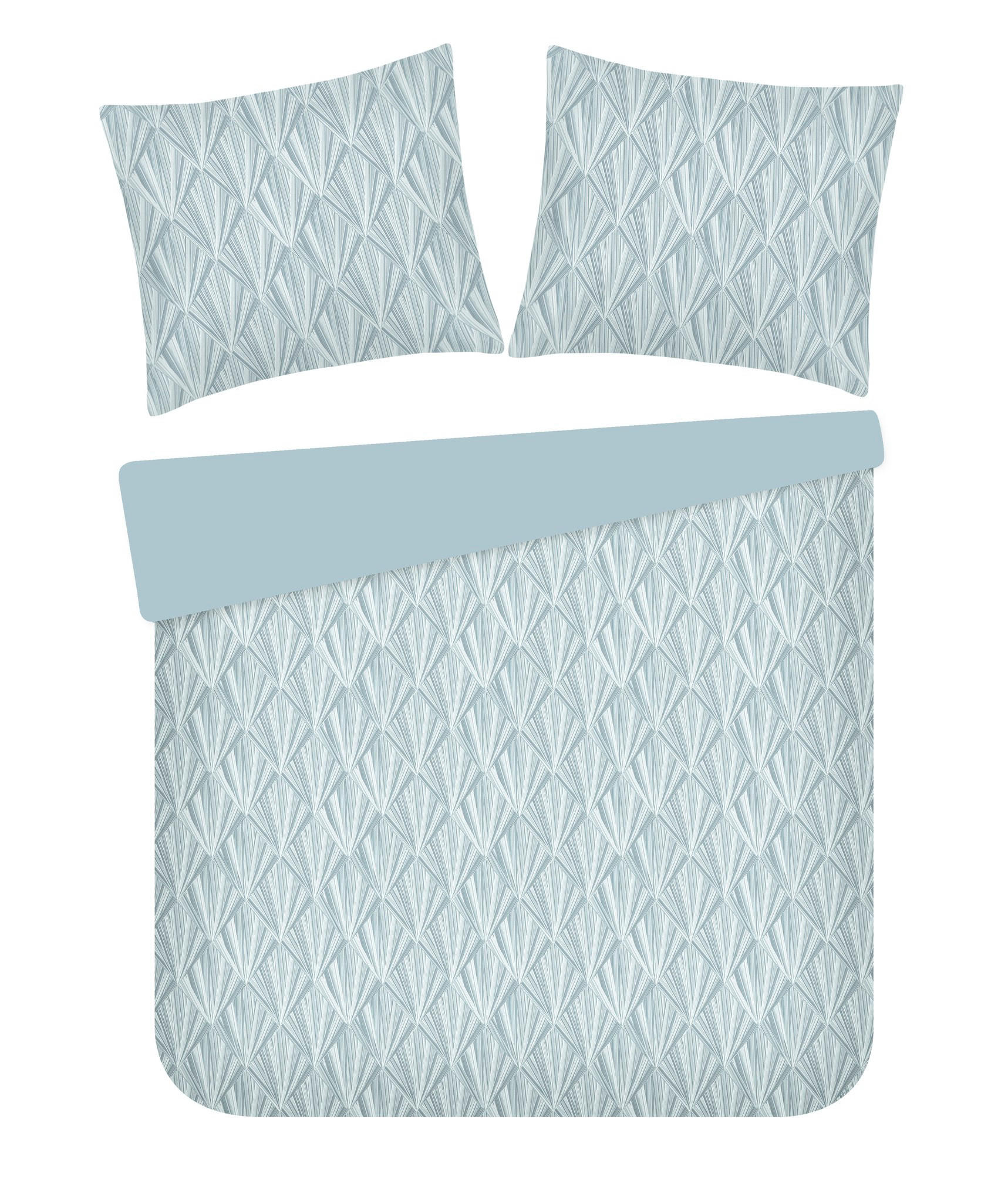 BETTWÄSCHE Kasavi - Blau, Textil (200/220cm) - home&you