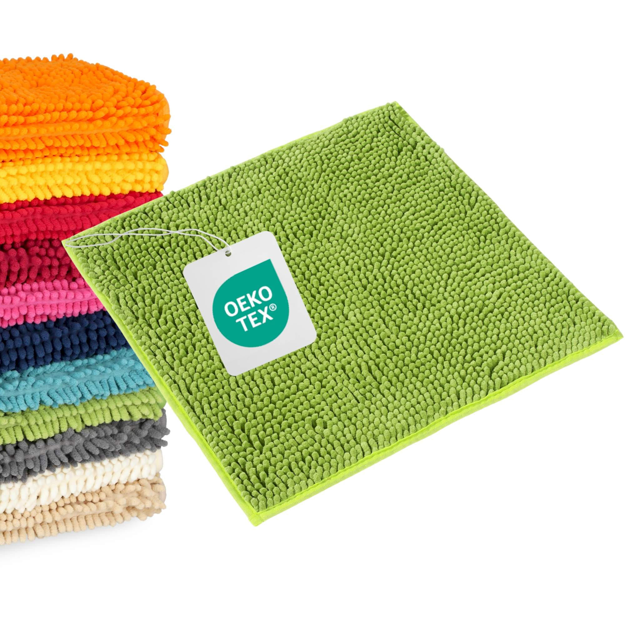 BADEMATTE PARIS - Grün, Textil (45/45cm) - WohnDirect