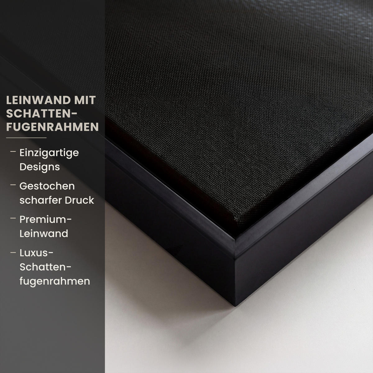 LEINWAND Bilder mit Rahmen - Frau - Gold - Porträt - Schwarz-Weiß - Luxus - 100x70 - Hellblau, Textil (100/70cm) - MuchoWow
