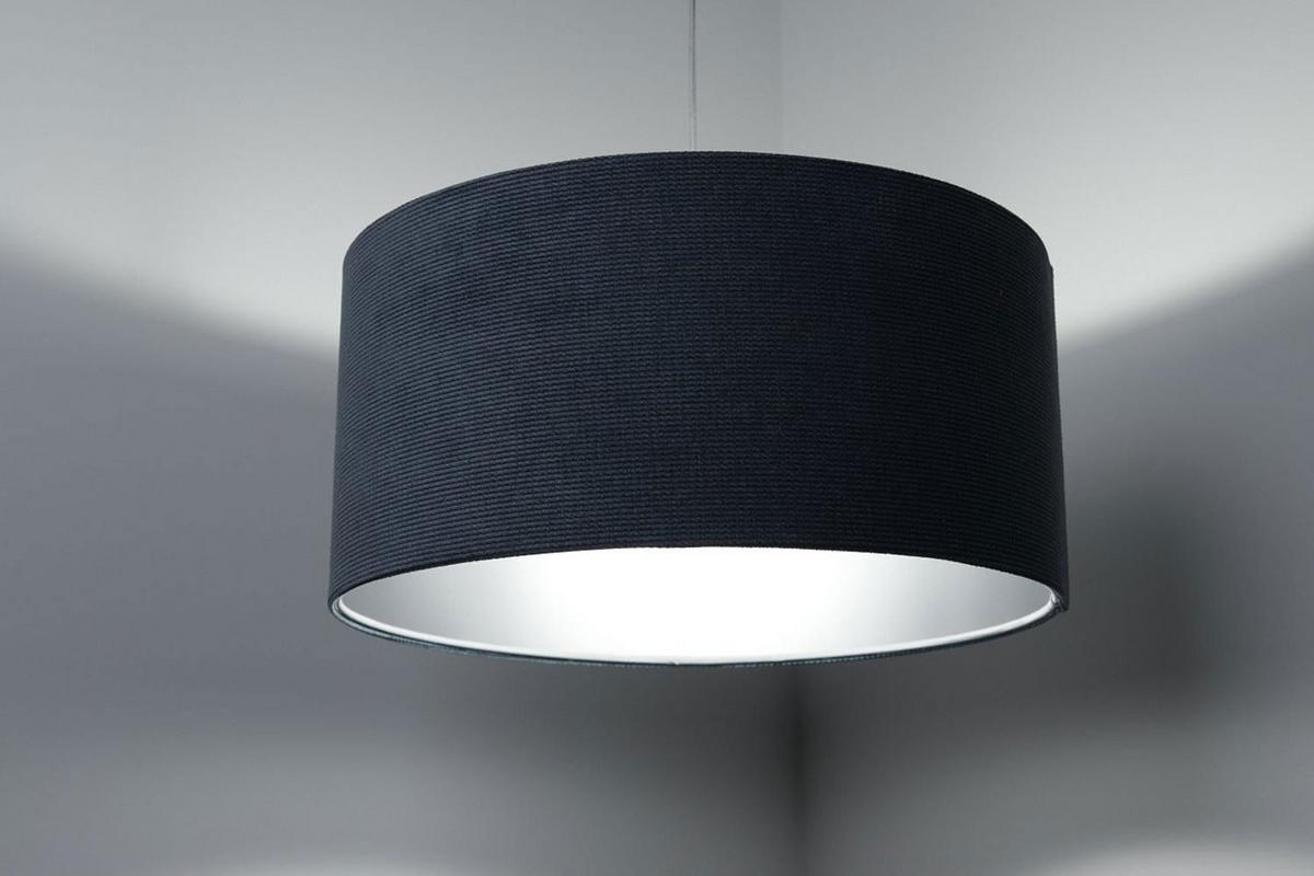 HÄNGELEUCHTE Blau 60/30 cm - Blau/Silberfarben, Kunststoff (60/0.8/30cm) - ONZENO