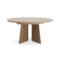 ESSTISCH AURO 09 120-160 / 76 cm in Kaschmir / Royal Nussbaum - Nussbaumfarben, Holzwerkstoff (120/160/76cm) - Deine Möbel 24