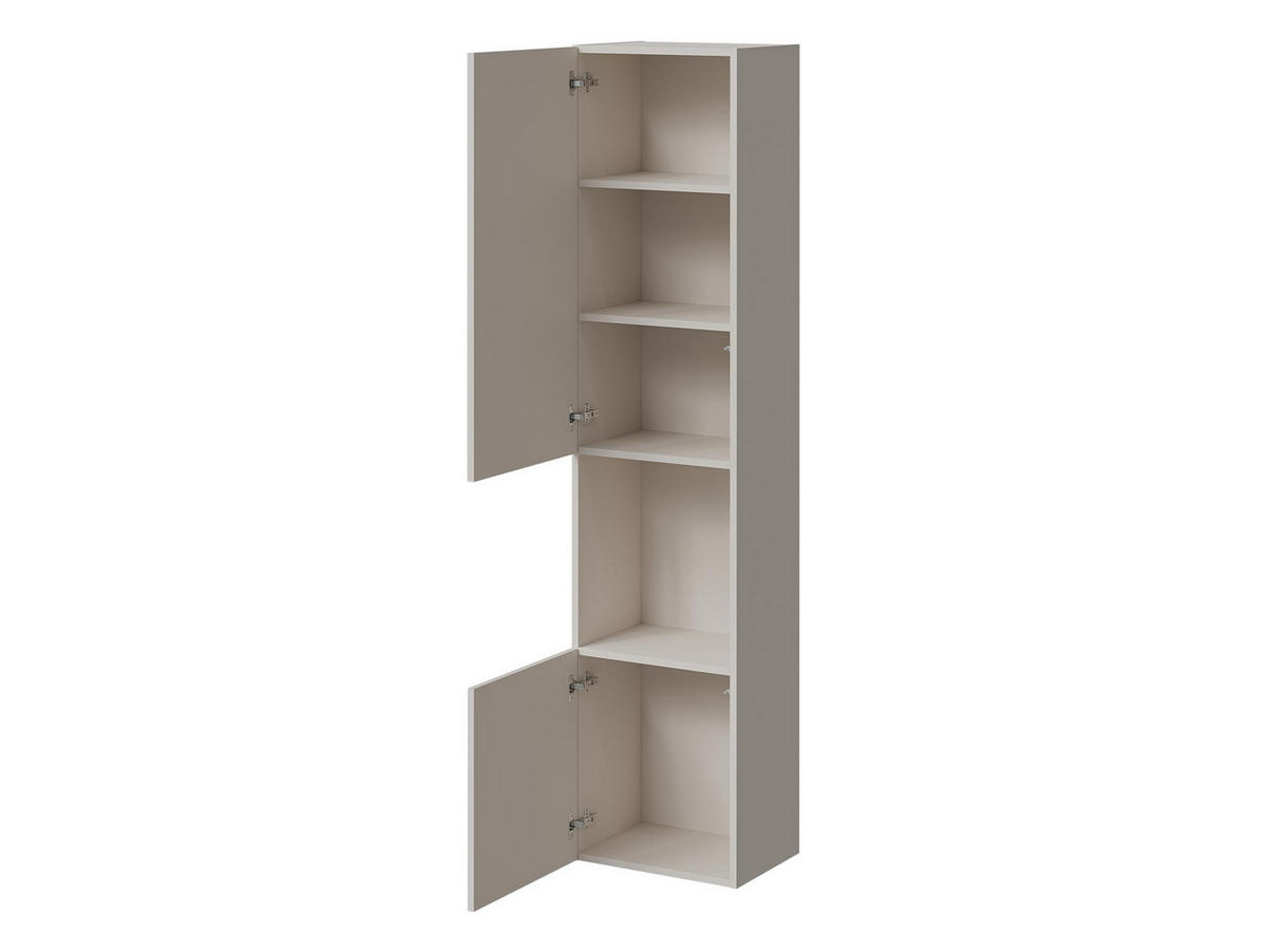 WOHNWAND Capital - Schwarz, Holzwerkstoff (200/31/30cm) - MIRJAN24