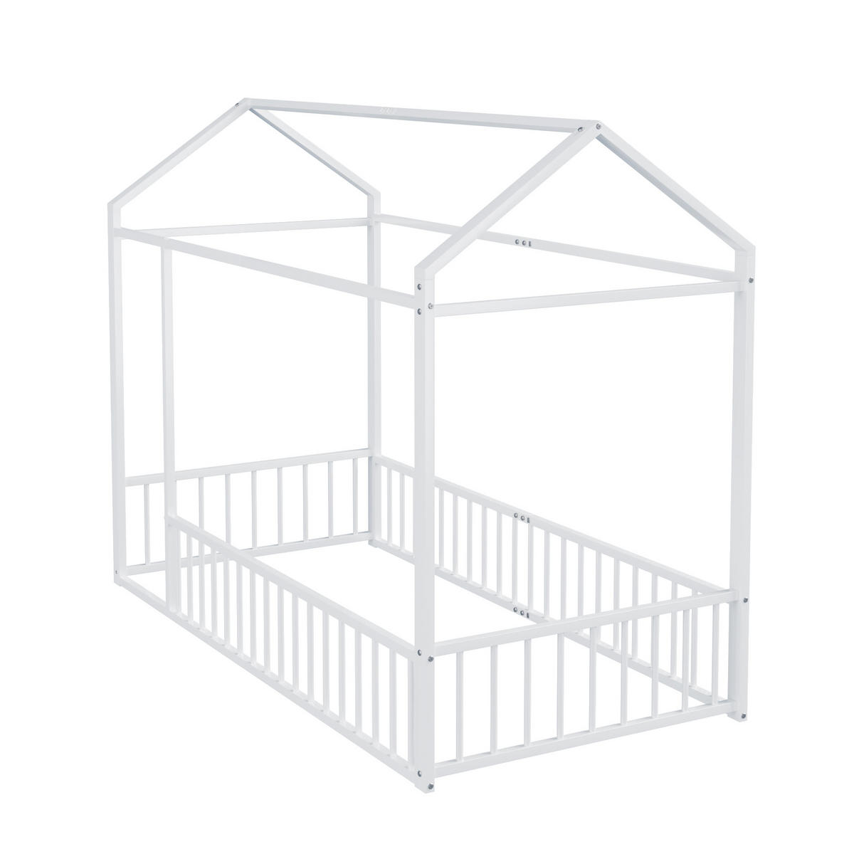 FOTOLIU PUF ergonomic din chenille și spumă cu memorie - alb, metal (204/170.5/94cm) - Urban Meuble