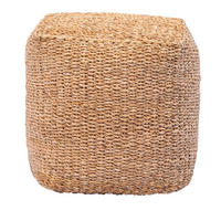 POUF Jute Braun - Braun, Textil (40/40/40cm) - Nordlys