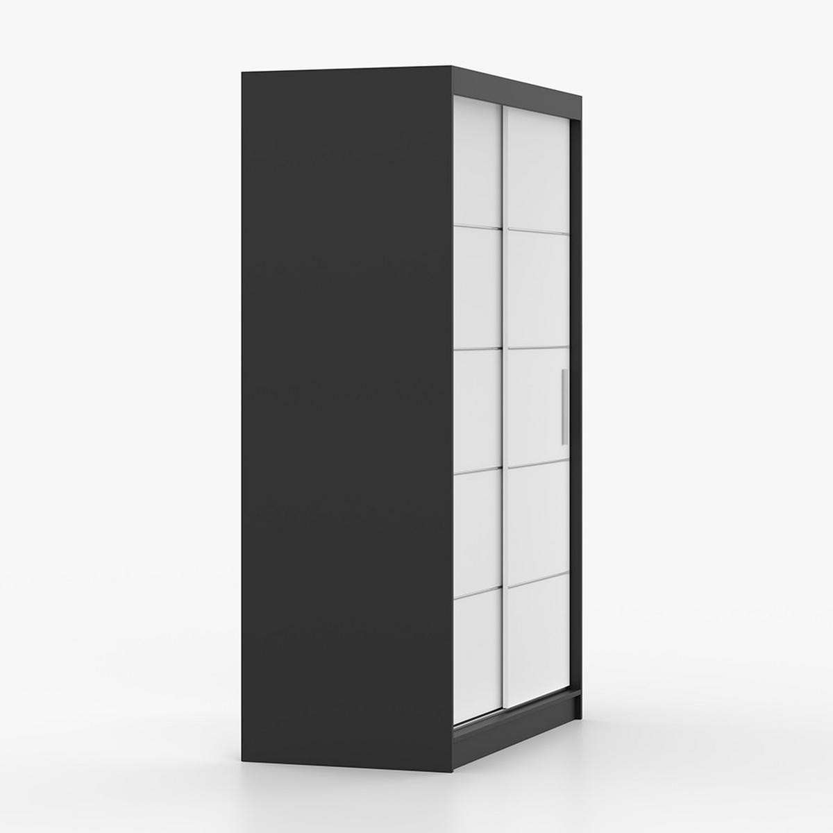 SKŘÍŇ s otočnými dveřmi Neomi 06 120 cm 120/200/61 cm, 2dveřová, bílý - bílá, kompozitní dřevo (120/200/61cm) - imoebel24
