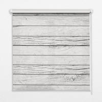 VNÚTORNÁ roleta - okenná roleta - roleta - 140x140 cm - Sivé dosky - sivá, plast (140/140/0.5cm) - TULUP