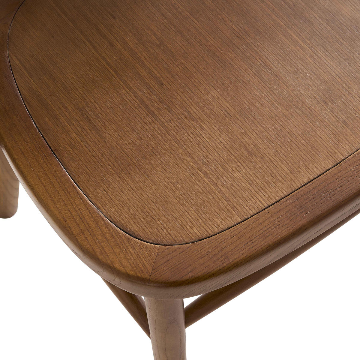 STÜHLE 2-tlg., Holz - Eichefarben, Holz (43/84/46cm) - Oviala