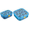 BROTDOSEN-SET Campus (2025) Stitch 2er Set - Blau/Gelb, Kunststoff (1/1/1cm) - Mepal