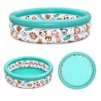 KINDERSCHWIMMBECKEN 102 x 25 cm - 51008N - Multicolor, Textil (102/25cm)