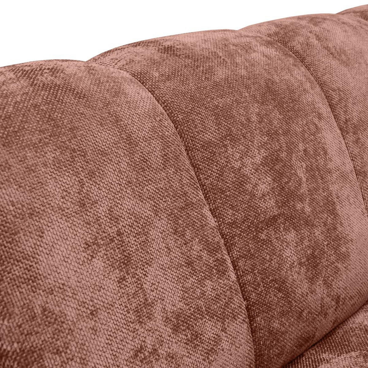 2-SITZER SOFA Volare rot - Rot/Schwarz, Textil/Metall (160/83/98cm) - Beautysofa