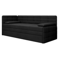 JUGENDBETT Sand - Schwarz, Holz/Kunststoff (162/189cm) - MIRJAN24