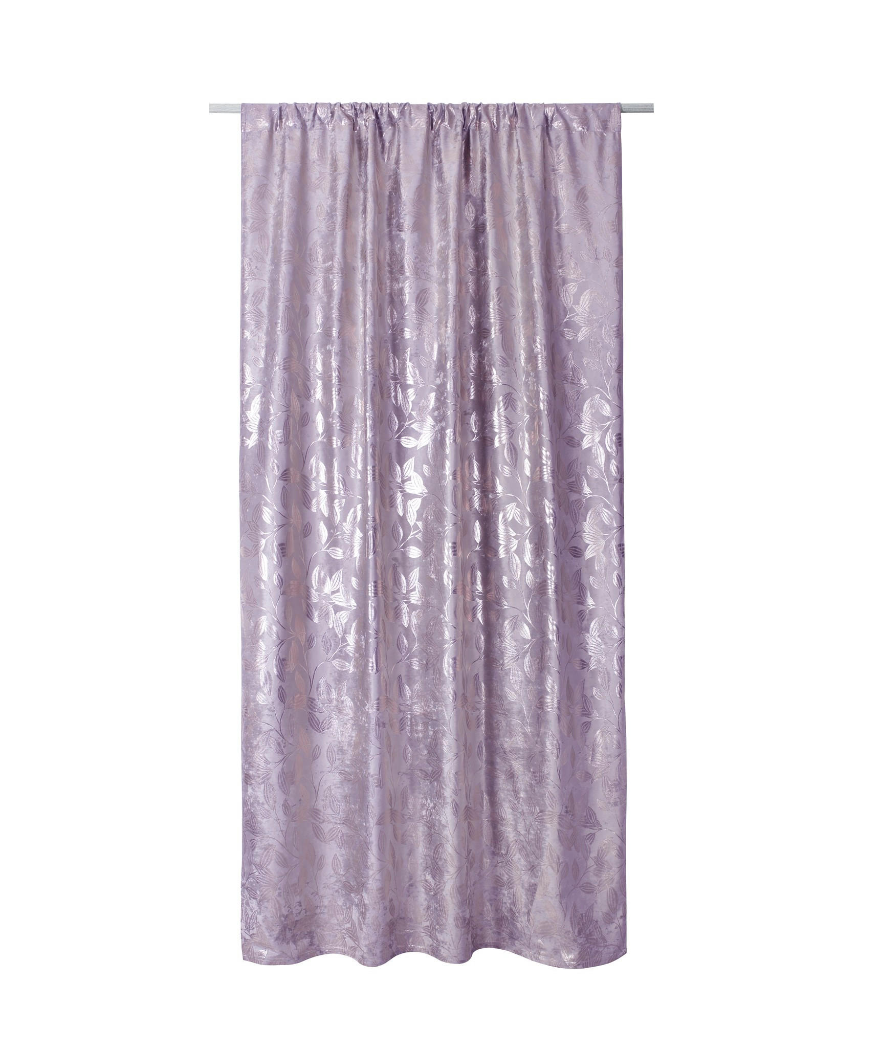 VORHANG Blomstela - Dunkelrosa, Textil (140/1/250cm) - home&you