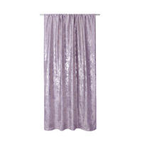 VORHANG Blomstela - Dunkelrosa, Textil (140/1/250cm) - home&you