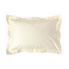 KISSENBEZUG Stehsaum Premium, Ägyptische Baumwolle, Fadendichte 1000 - Creme, Textil (48/74cm) - Homescapes