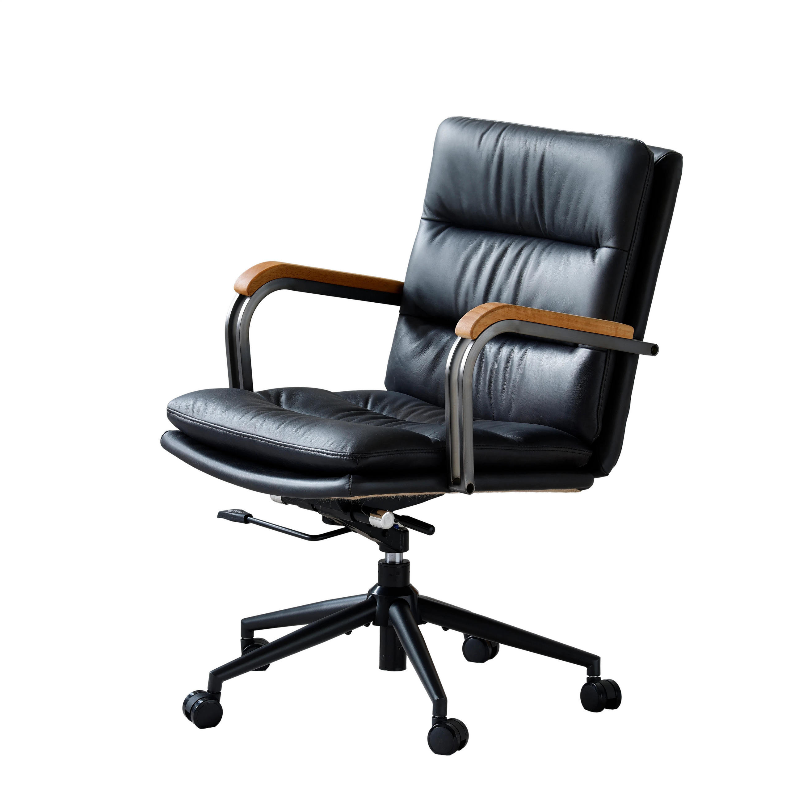 ComfortXL Drehstuhl Schwarz 73x87x59 cm