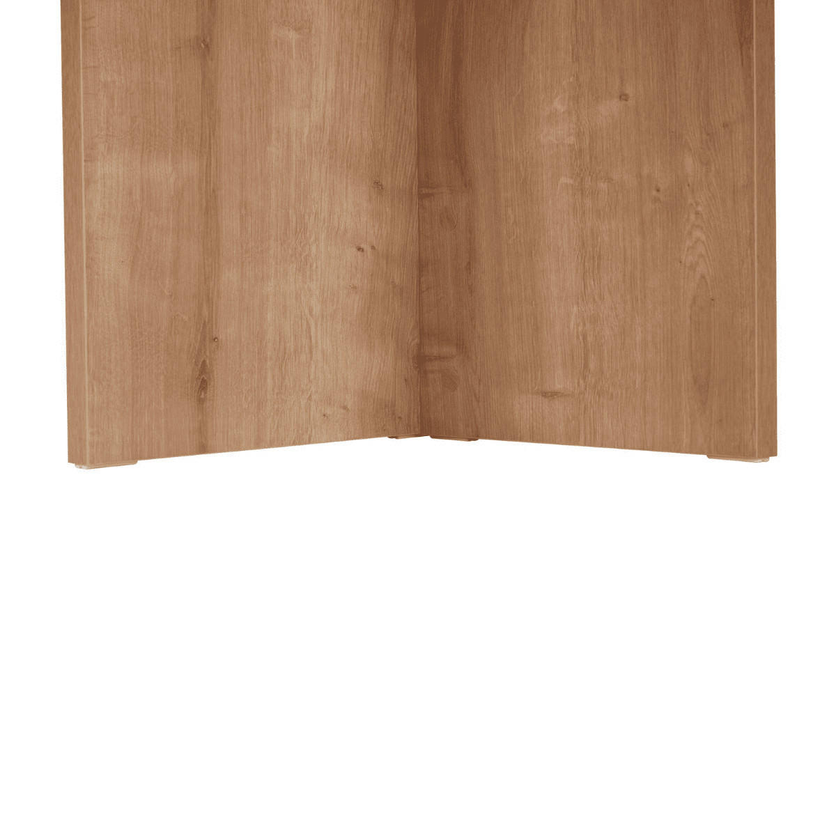 ESSTISCH mit ovaler Tischplatte L200 cm 90/200/75 cm - Eichefarben, Holzwerkstoff (200/90/75cm) - Calicosy