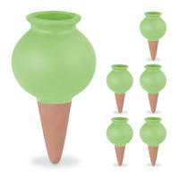 6XTONSPITZEN - Multicolor, Keramik (6/12/6cm) - Relaxdays