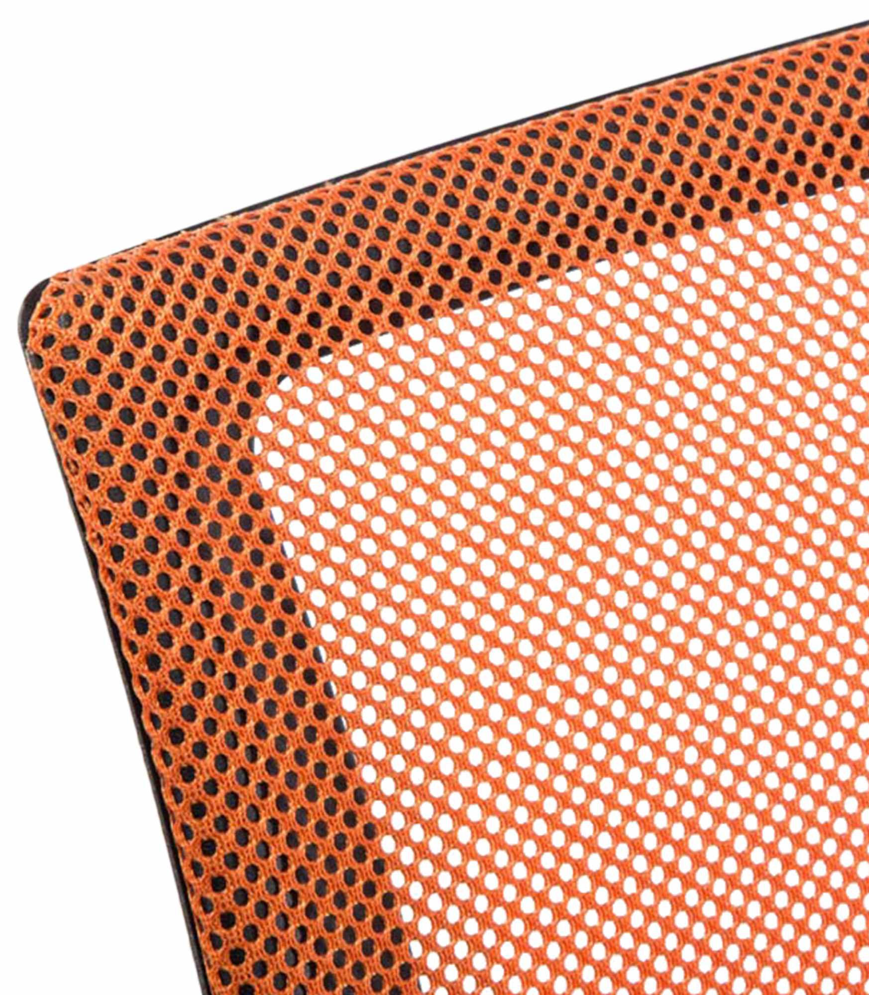 DREHSTUHL Lederlook Orange - Schwarz/Orange, Kunststoff/Textil (59/88/52cm) - CLP