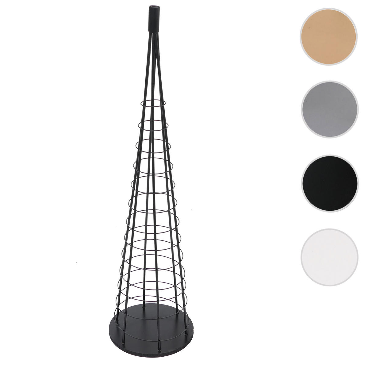 DEKO-BAUM Schwarz - Schwarz, Metall (30/115cm) - MCW