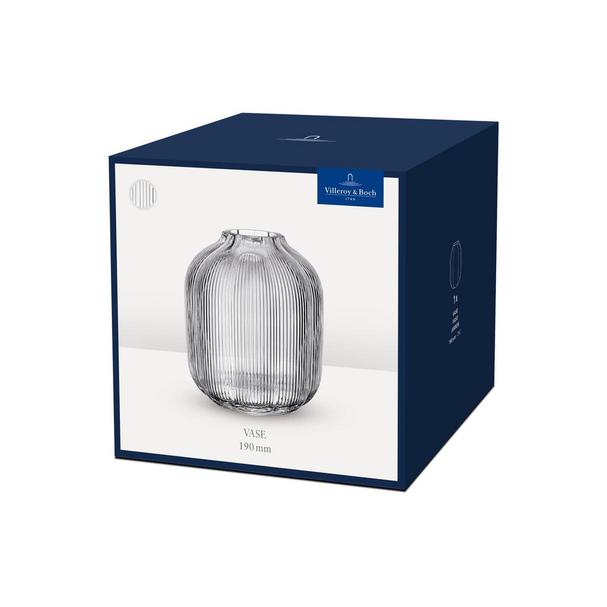 VASEN Fleur bunt 19 cm 2er Set - Multicolor, Glas (19cm) - Villeroy & Boch