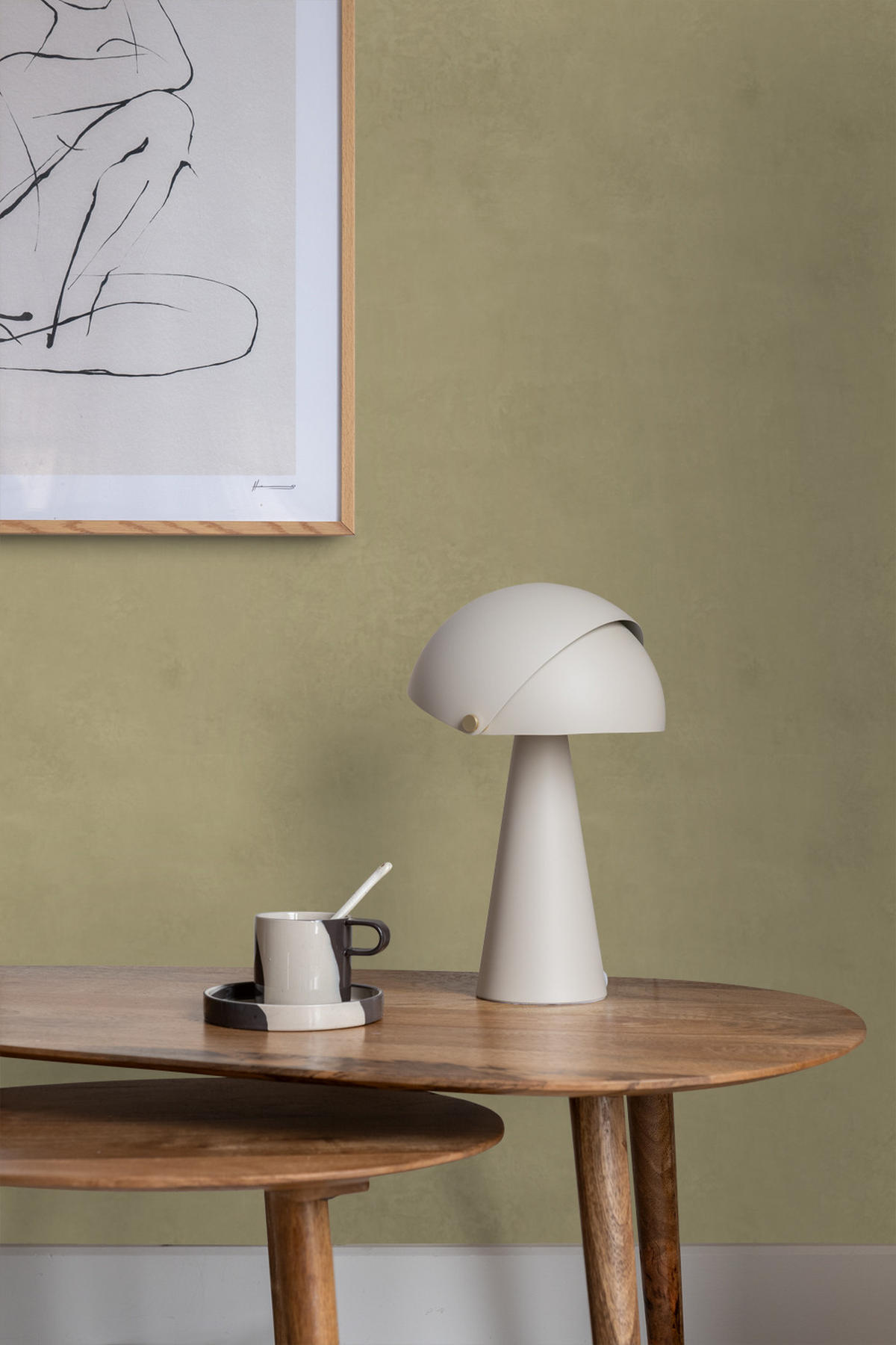 TAPETE Lehmputz 50 x 900 cm - Grün, Papier (50/900cm) - Origin Wallcoverings