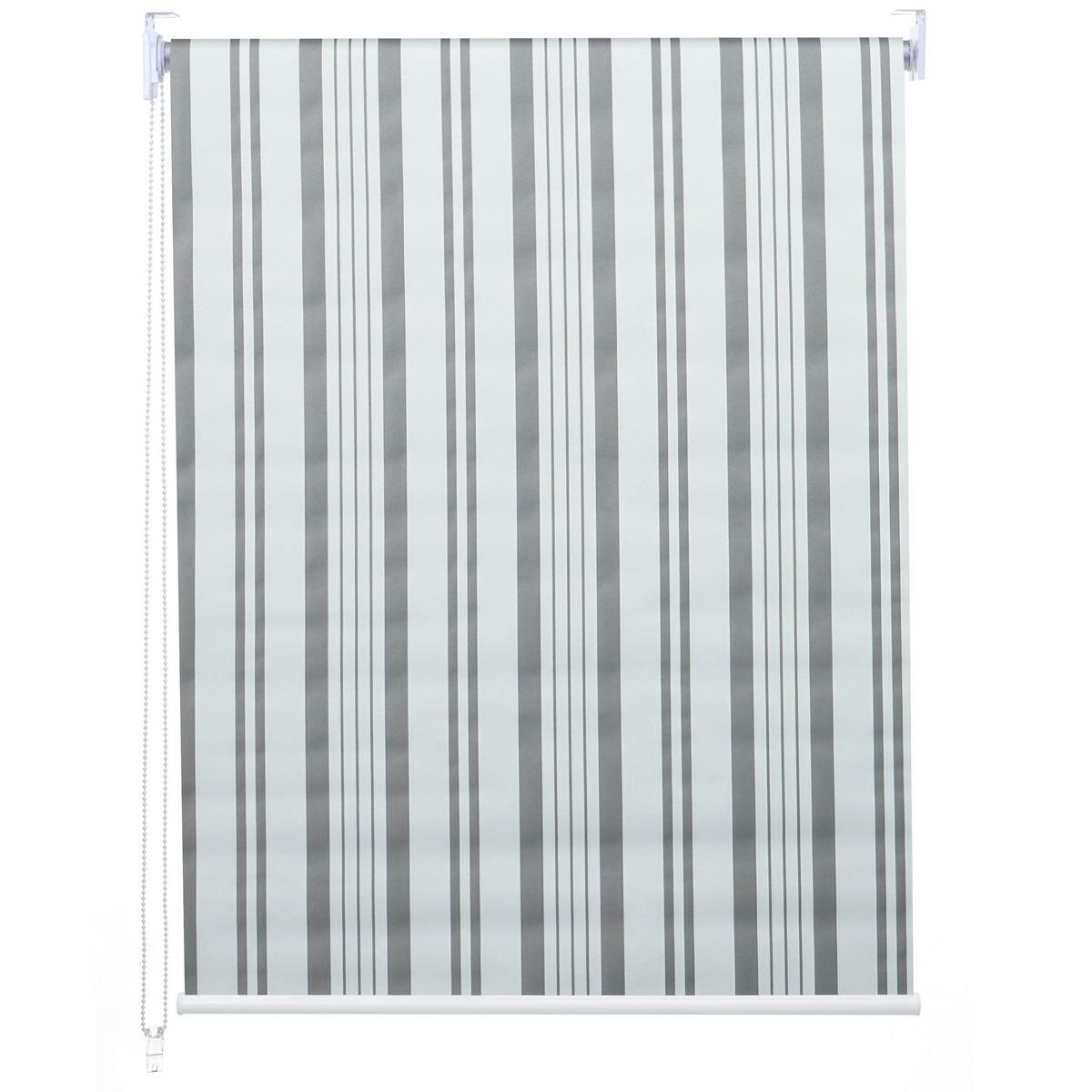 ROLLO Grau, Weiß - Weiß/Grau, Textil (80/230/7cm) - MCW