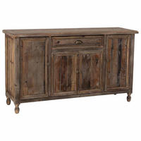 SIDEBOARD mit 4 türen und 1 schublade 150x40x84 cm - Braun, Holz (150/84/40cm) - Wanderlust
